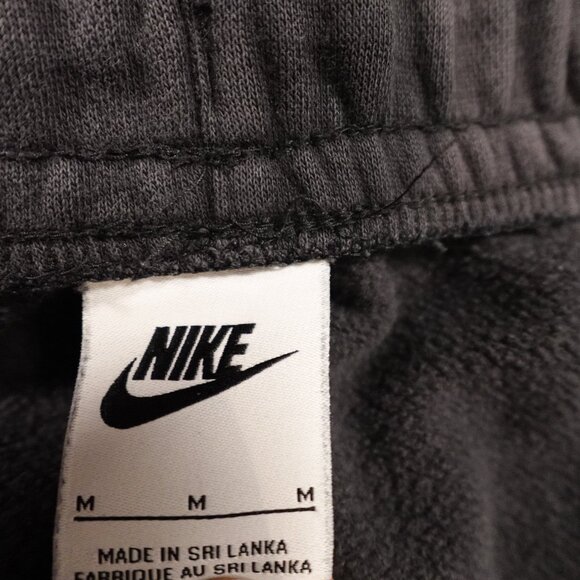 Nike Club Fleece Pants Men’s Medium Black Sweatpants - Picture 3 of 14